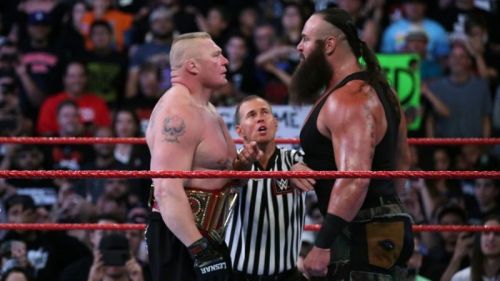  ] Braun Strowman has never defeated Brock Lesnar 