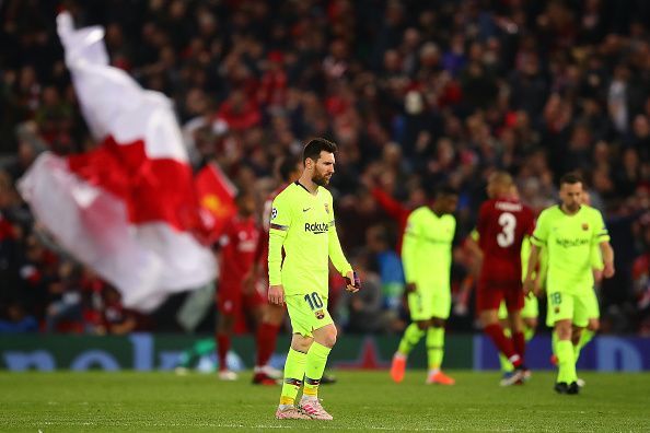 Messi's Champions League campaign in disappointment