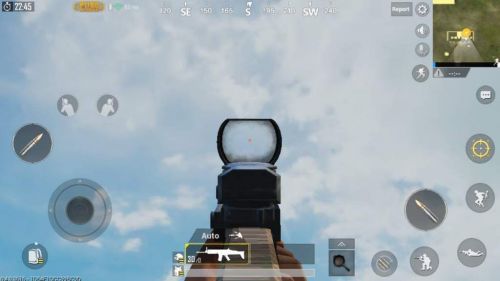 Point rouge dans PUBG Mobile
