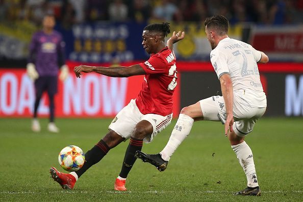 Wan-Bissaka is already impressing for Manchester United.