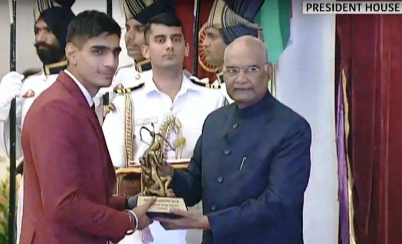 Gurpreet Singh Sandhu becomes 26th footballer to receive Arjuna Award