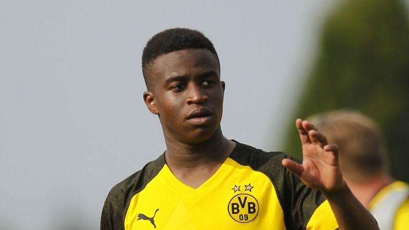 Dortmund 14-year-old Youssoufa Moukoko becomes UEFA Youth ...