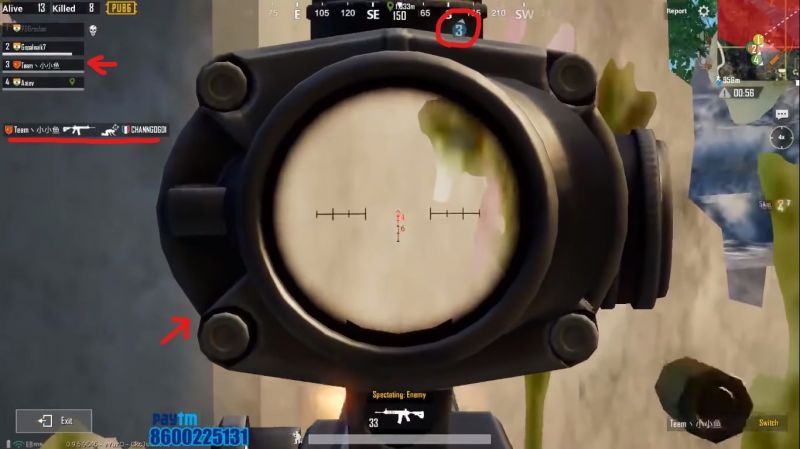 PUBG Mobile Wall Hack (Image: Kronten Gaming, YouTube)