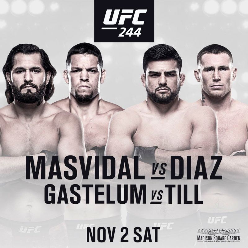 UFC 244: Masvidal vs Diaz