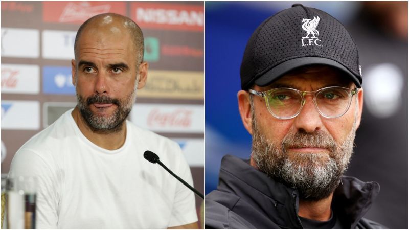 Pep Guardiola vs Jurgen Klopp: Head-to-head record, stat ...