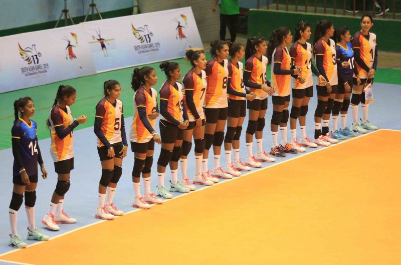 South Asian Games 2019 Volleyball Day 6 Sri Lanka wins the Bronze