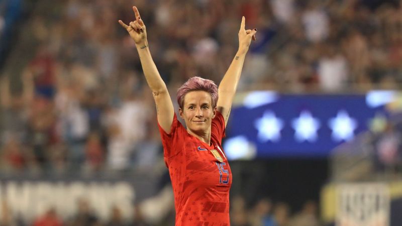 Rapinoe Wins Womens Ballon Dor Award Ahead Of Bronze And Morgan 