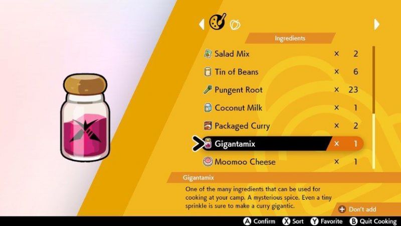 Pokemon Sword and Shield A guide on curries