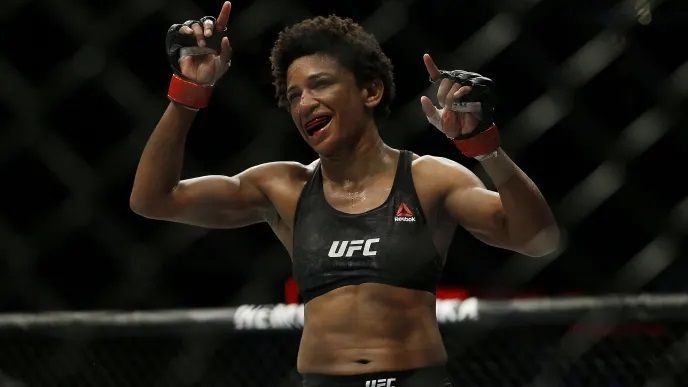 Angela Hill talks about the secret behind her first-ever UFC winning streak
