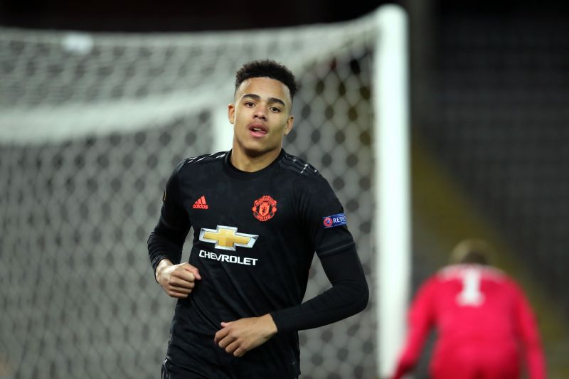 Mason Greenwood has scored 5 goals for Manchester United in European competition this season