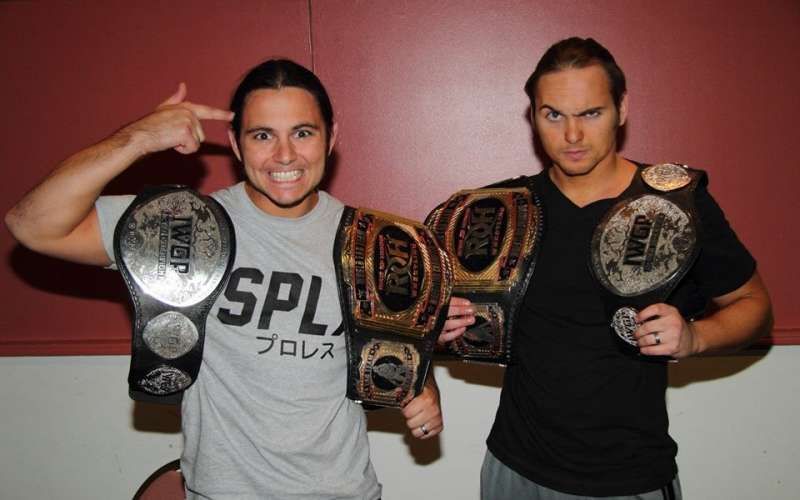 Los Bucks son ex campeones de ROH e IWGP Jr. Heavyweight Tag Champions