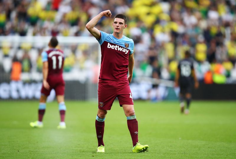 Declan Rice is attracting interest from Manchester United and Chelsea