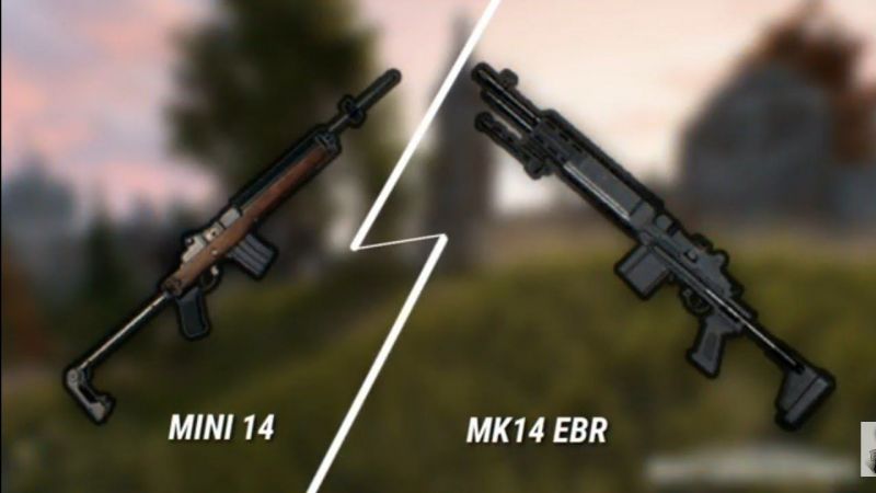 Mini 14 pubg mobile где найти