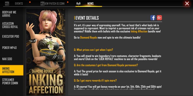 Free Fire Bundle