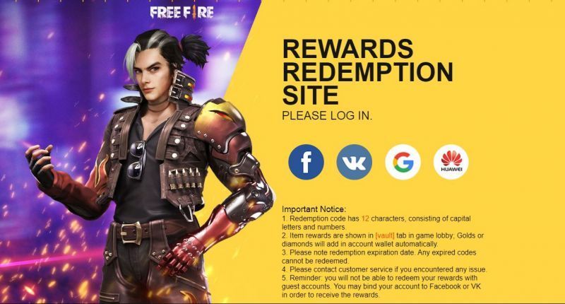 Free Fire Latest Redeem Codes: How to get exclusive rewards using ...