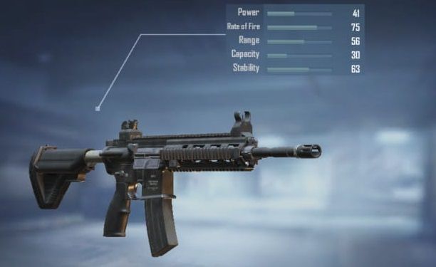 M416 with stats