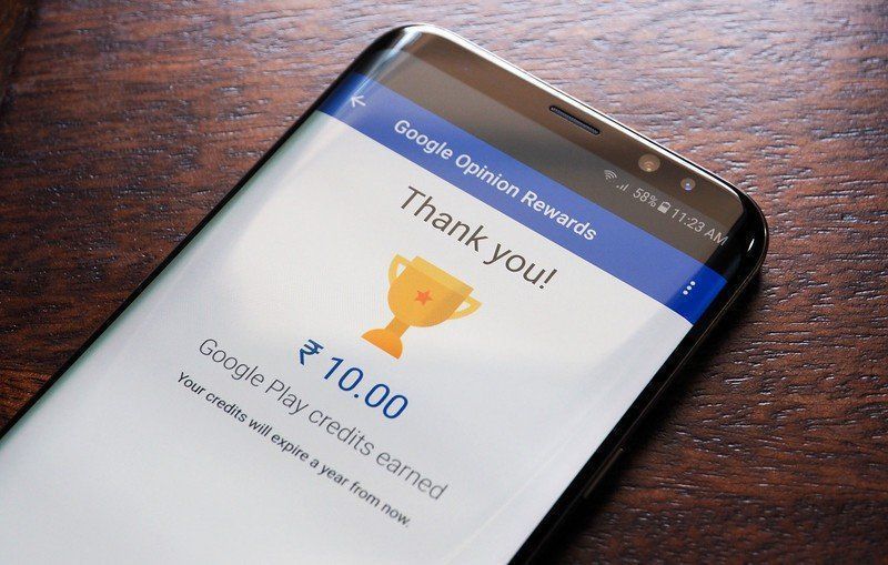 Google Opinion reward