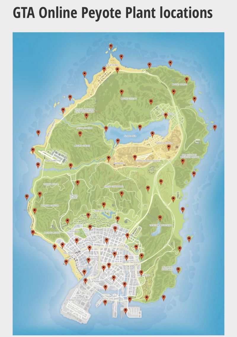 GTA 5 What Are Peyote Plants And Where To Find Them GTA 5 What Are Peyote Plants And Where To Find Them