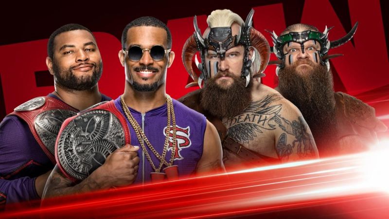 The Street Profits faces The Viking Raiders