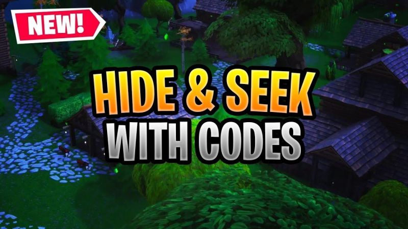 hide and seek maps fortnite codes