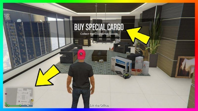 Special Cargo mission in GTA Online. Image: YouTube.