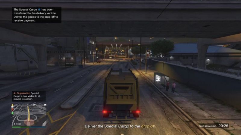 Deliver the cargo to the destination. Image: YouTube.