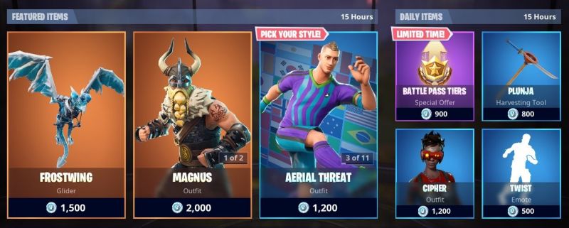 Latest Items And Features Added To Fortnite Item Shop And Updated