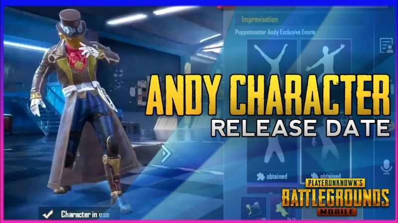 PUBG Mobile Andy Character: All you need to know