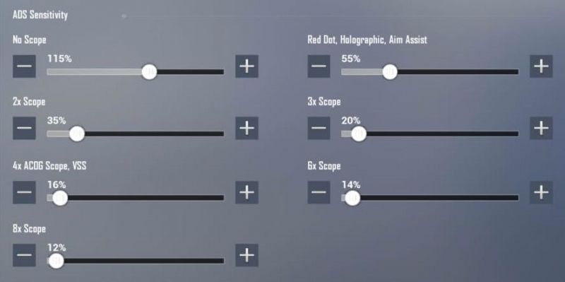  PUBG Mobile Lite Best sensitivity settings