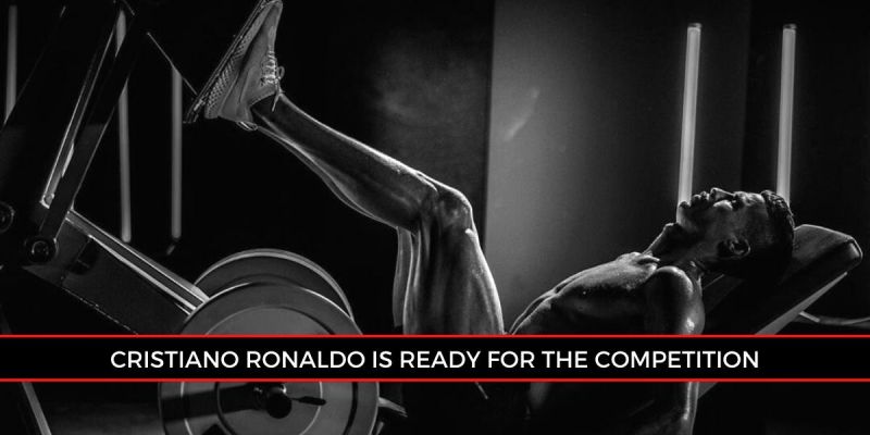 Cristiano Ronaldo is quite eager to get back into action.