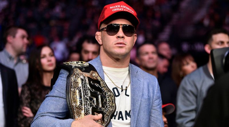 Colby Covington says Tyron Woodley's career went "down the ...