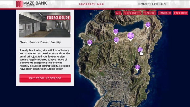 Gta 5 Buying A Facility