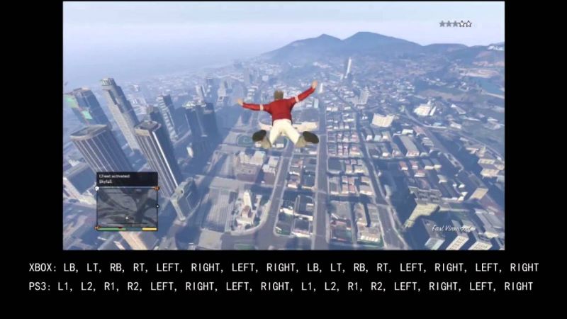 GTA 5 cheats for PS3 in 2020