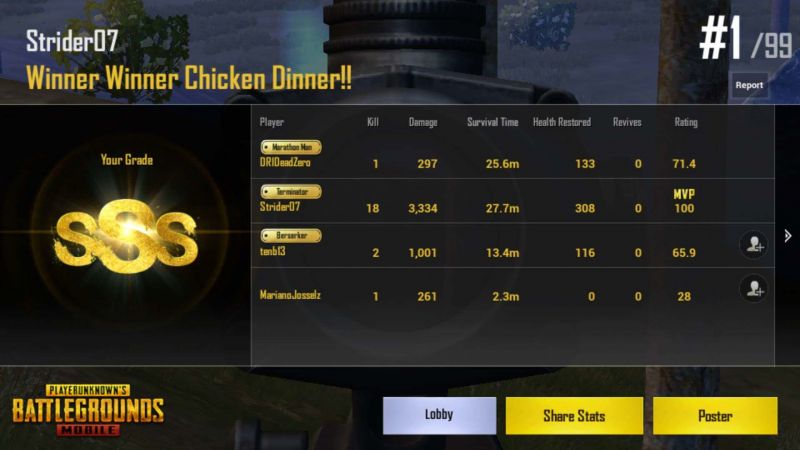 Презентация mvp pubg mobile как получить