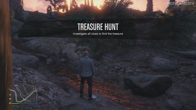 gta v treasure hunt location