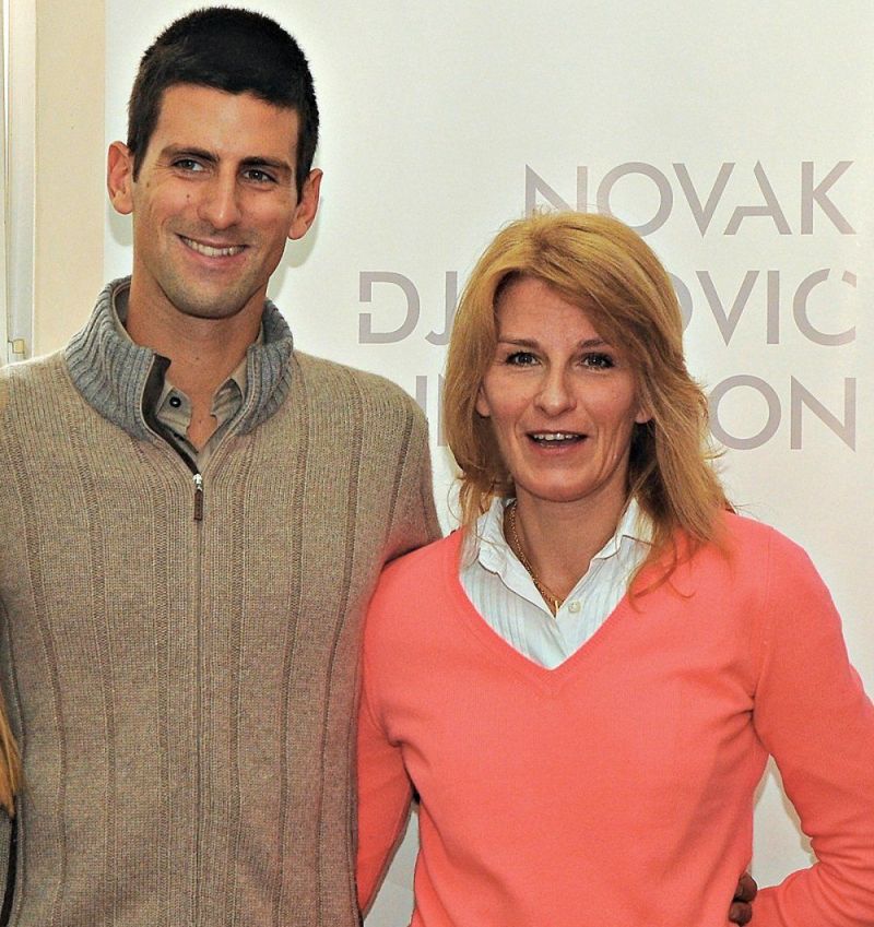 They write terrible things about Novak Djokovic because he bothers them, says mother Dijana