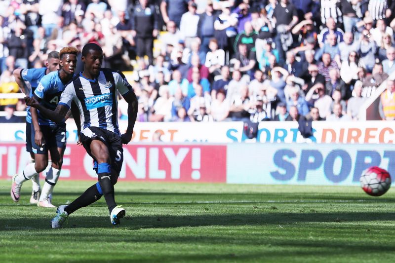Wijnaldum was one of few bright sparks for Newcastle as they went down from the Premier League in 2016.