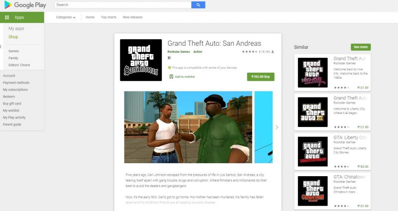 GTA 5 Mobile in Play Store Real or Not ? 