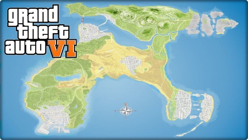 The GTA 6 Map is HUGE! - Map Analysis 