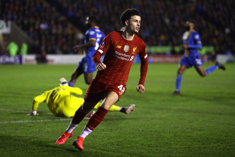 Curtis Jones recently scored his first Premier League goal in Liverpool