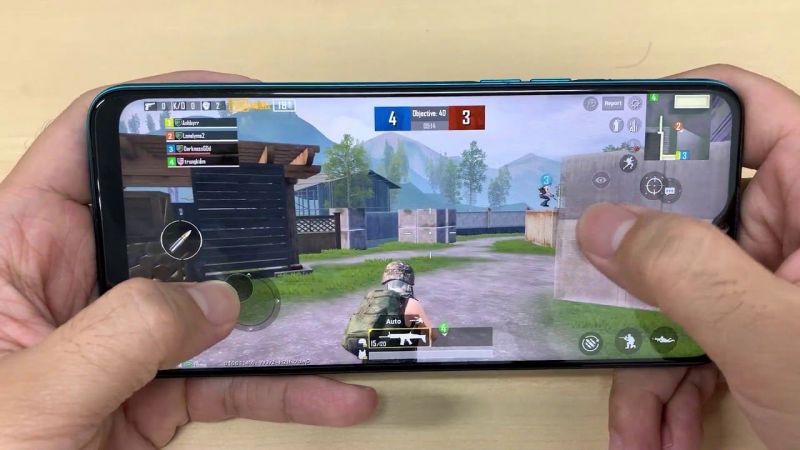 PUBG Mobile on smartphones