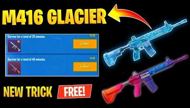 How to get M416 glacier skin in PUBG Mobile