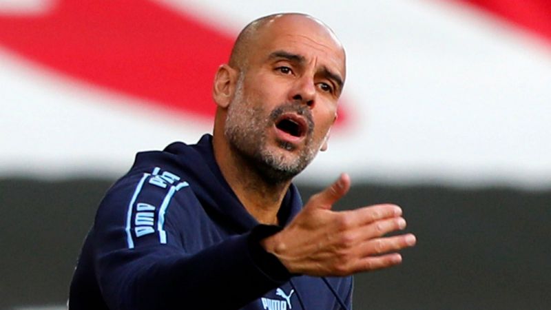 Pep Guardiola Manchester City Southampton Premier League 07052020