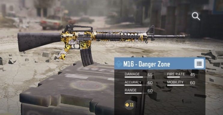 M16 in COD Mobile