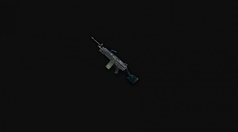 M249 (Image Via Pubg Gamepedia)