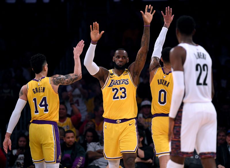 Boogie lauded LeBron James and Anthony Davis for leading the LA Lakers this season