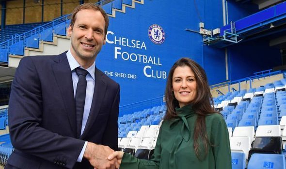 EPL legend Petr Cech joined Lampard and co. as the club