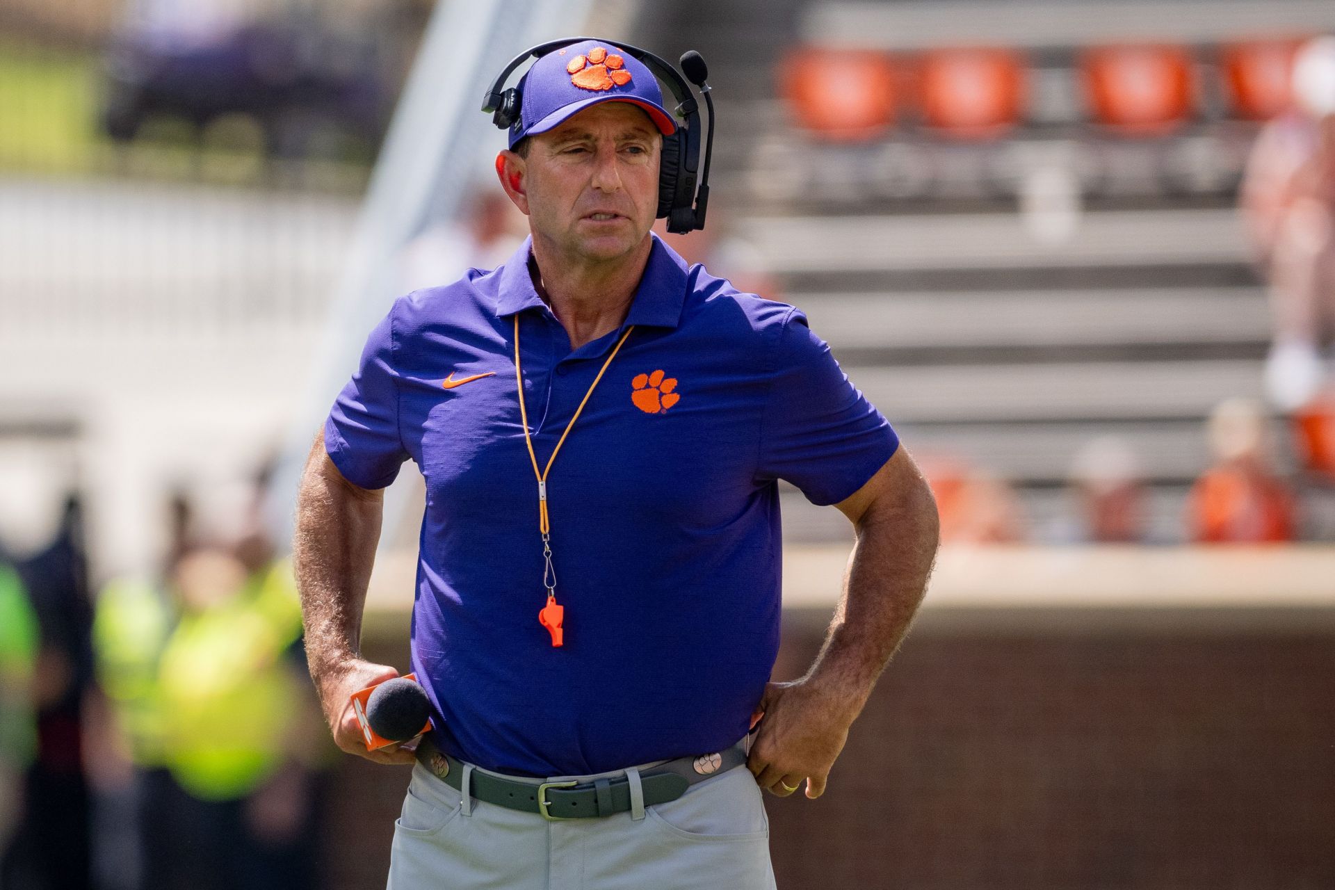 "Dabo Swinney might be washed": CFB fans trash Clemson HC after choke job vs. LSU in high-profile season opener