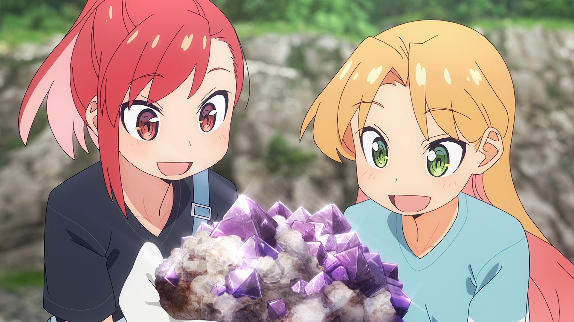 Shouko and Ruri as seen in Ruri Rocks anime (Image via Studio Bind)