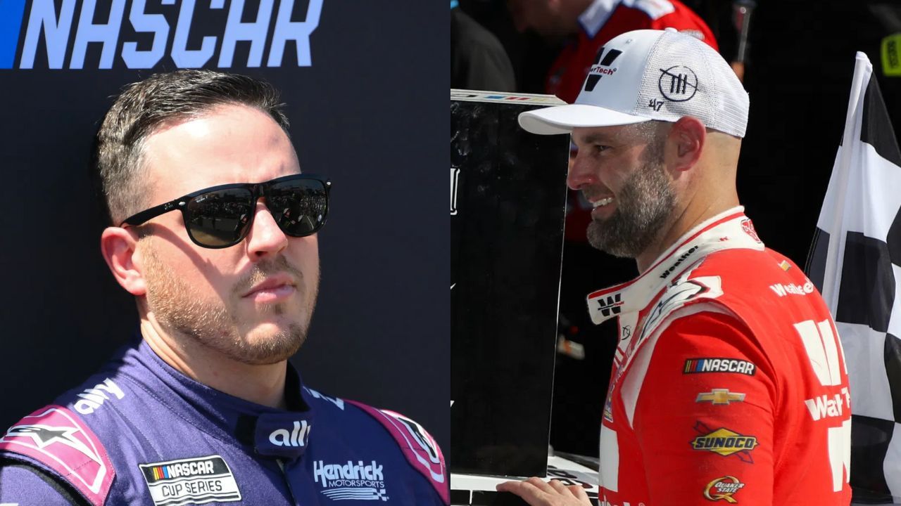 WATCH: Alex Bowman expresses his frustration to Shane van Gisbergen during the cooldown lap at Richmond